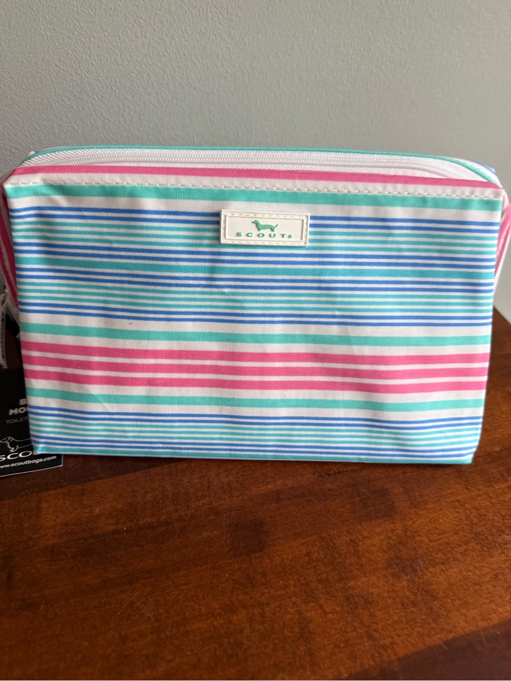 SCOUT Big Mouth Toiletry Bag Pool McCartney - Picture 7 of 10